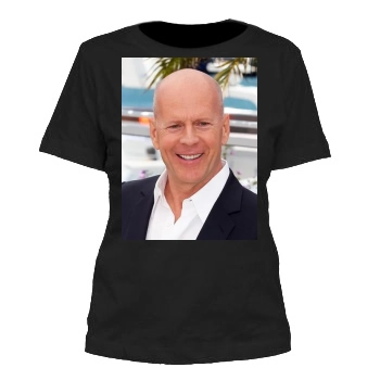 Bruce Willis Women's Cut T-Shirt