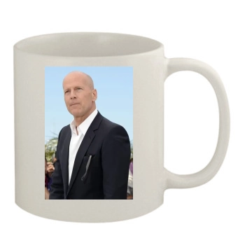 Bruce Willis 11oz White Mug