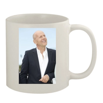 Bruce Willis 11oz White Mug