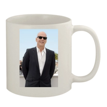 Bruce Willis 11oz White Mug