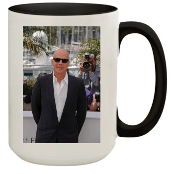 Bruce Willis 15oz Colored Inner & Handle Mug