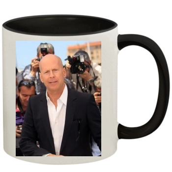 Bruce Willis 11oz Colored Inner & Handle Mug