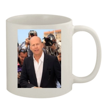 Bruce Willis 11oz White Mug