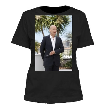 Bruce Willis Women's Cut T-Shirt