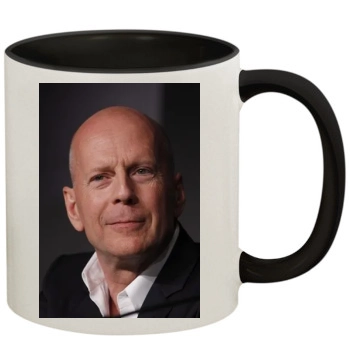 Bruce Willis 11oz Colored Inner & Handle Mug