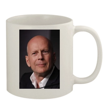 Bruce Willis 11oz White Mug