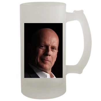 Bruce Willis 16oz Frosted Beer Stein