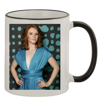 Bryce Dallas Howard 11oz Colored Rim & Handle Mug