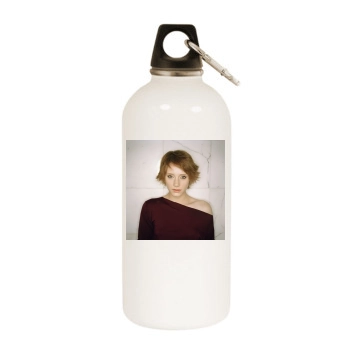 Bryce Dallas Howard White Water Bottle With Carabiner