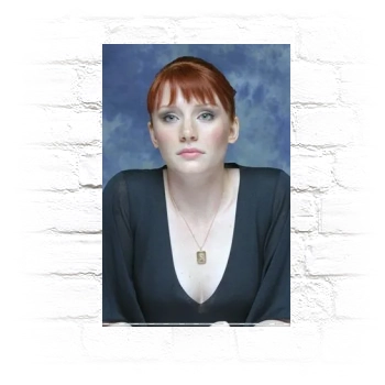 Bryce Dallas Howard Metal Wall Art