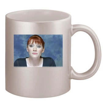 Bryce Dallas Howard 11oz Metallic Silver Mug