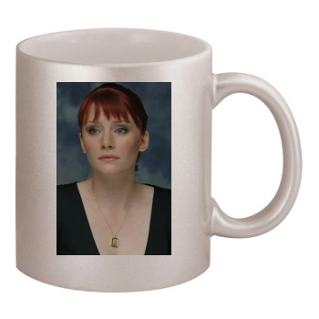 Bryce Dallas Howard 11oz Metallic Silver Mug