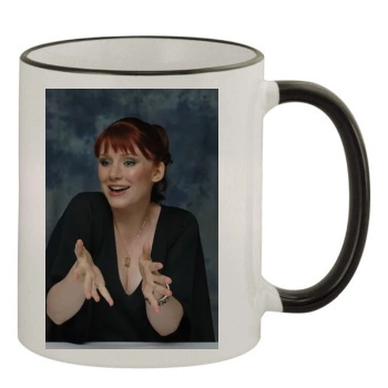 Bryce Dallas Howard 11oz Colored Rim & Handle Mug