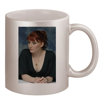 Bryce Dallas Howard 11oz Metallic Silver Mug