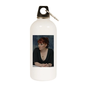 Bryce Dallas Howard White Water Bottle With Carabiner