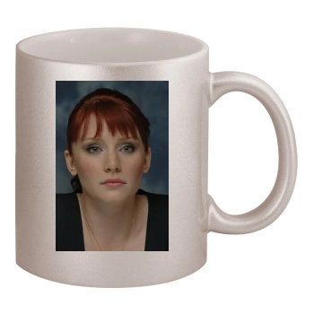 Bryce Dallas Howard 11oz Metallic Silver Mug