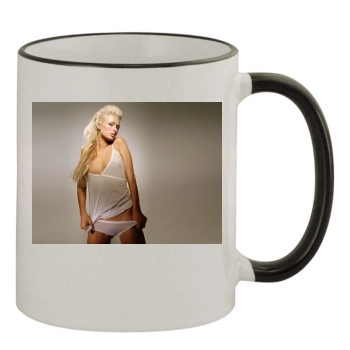 Paris Hilton 11oz Colored Rim & Handle Mug