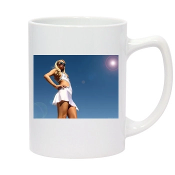 Paris Hilton 14oz White Statesman Mug