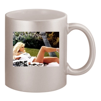 Paris Hilton 11oz Metallic Silver Mug