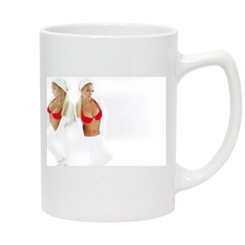 Paris Hilton 14oz White Statesman Mug