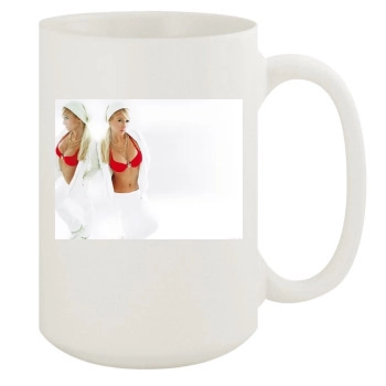 Paris Hilton 15oz White Mug