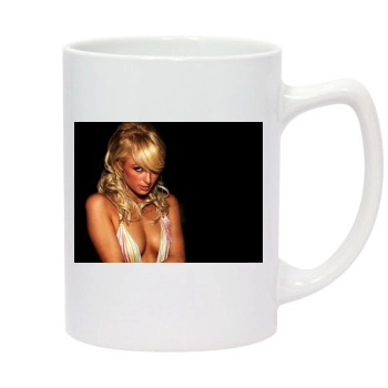 Paris Hilton 14oz White Statesman Mug