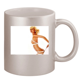 Paris Hilton 11oz Metallic Silver Mug