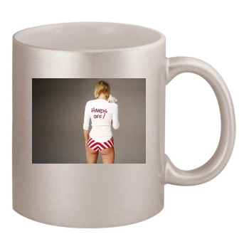 Paris Hilton 11oz Metallic Silver Mug