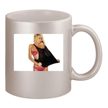 Paris Hilton 11oz Metallic Silver Mug