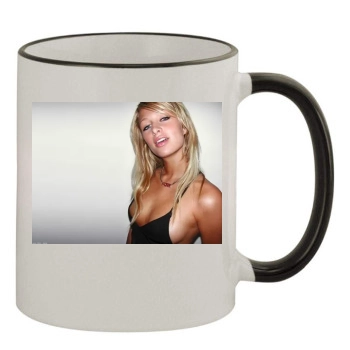 Paris Hilton 11oz Colored Rim & Handle Mug