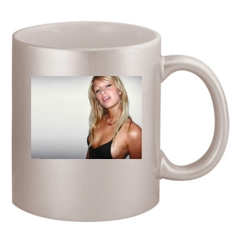 Paris Hilton 11oz Metallic Silver Mug