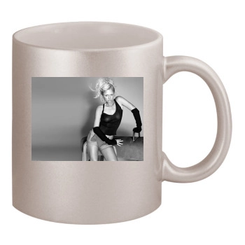 Paris Hilton 11oz Metallic Silver Mug