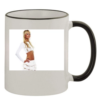 Paris Hilton 11oz Colored Rim & Handle Mug