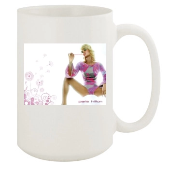 Paris Hilton 15oz White Mug