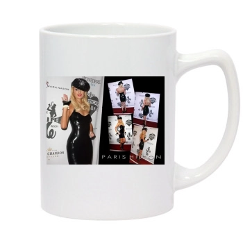 Paris Hilton 14oz White Statesman Mug