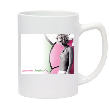 Paris Hilton 14oz White Statesman Mug