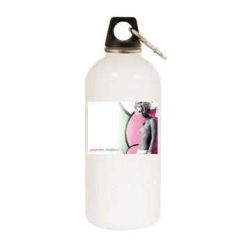 Paris Hilton White Water Bottle With Carabiner