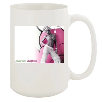 Paris Hilton 15oz White Mug