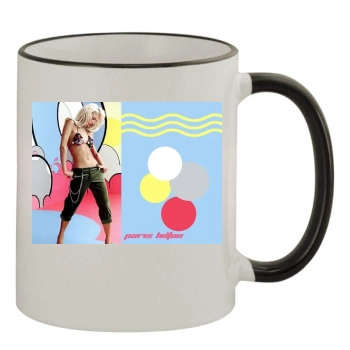 Paris Hilton 11oz Colored Rim & Handle Mug