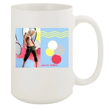 Paris Hilton 15oz White Mug