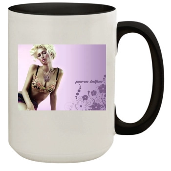 Paris Hilton 15oz Colored Inner & Handle Mug