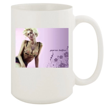 Paris Hilton 15oz White Mug