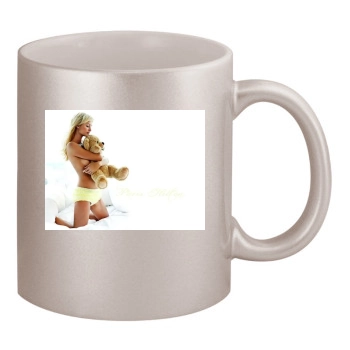 Paris Hilton 11oz Metallic Silver Mug