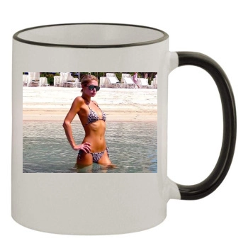 Paris Hilton 11oz Colored Rim & Handle Mug