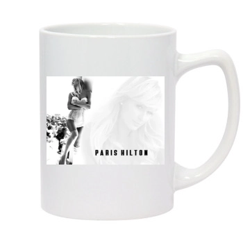 Paris Hilton 14oz White Statesman Mug