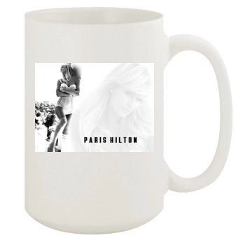 Paris Hilton 15oz White Mug