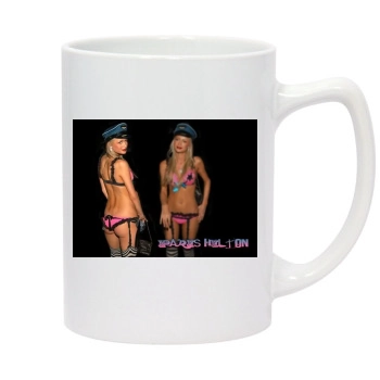 Paris Hilton 14oz White Statesman Mug