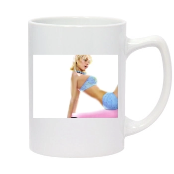 Paris Hilton 14oz White Statesman Mug