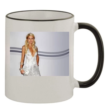 Paris Hilton 11oz Colored Rim & Handle Mug