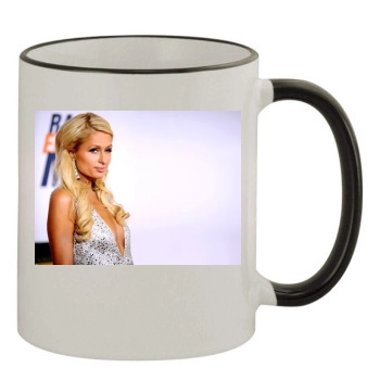 Paris Hilton 11oz Colored Rim & Handle Mug